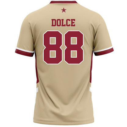 Boston College - NCAA Women's Lacrosse : Shea Dolce - Gold Lacrosse Jersey -1