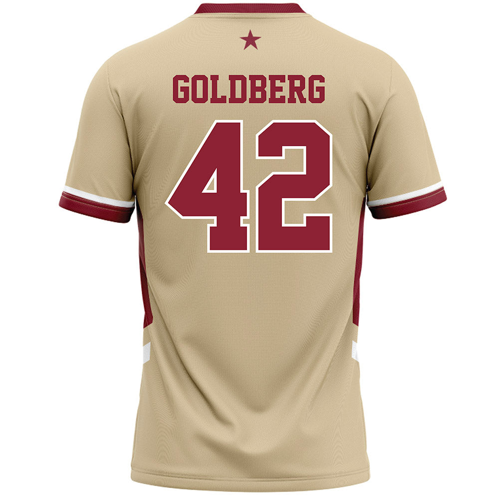 Boston College - NCAA Women's Lacrosse : Sophia Goldberg - Gold Lacrosse Jersey -1