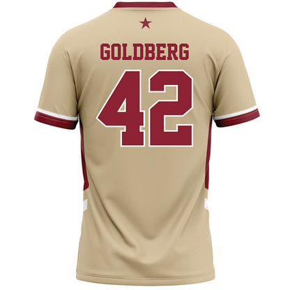 Boston College - NCAA Women's Lacrosse : Sophia Goldberg - Gold Lacrosse Jersey -1