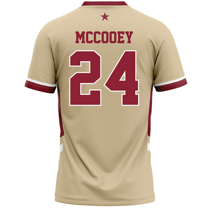 Boston College - NCAA Women's Lacrosse : MaryHelen McCooey - Gold Lacrosse Jersey -1