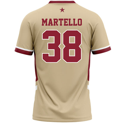 Boston College - NCAA Women's Lacrosse : Kayla Martello - Gold Lacrosse Jersey