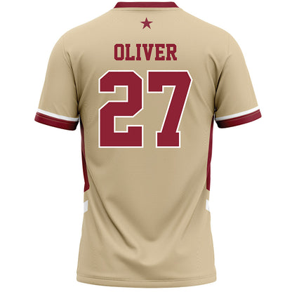 Boston College - NCAA Women's Lacrosse : Peyton Oliver - Gold Lacrosse Jersey