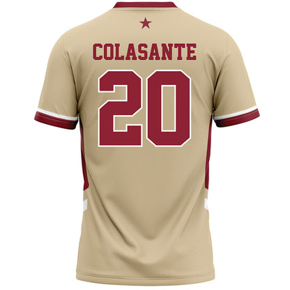 Boston College - NCAA Women's Lacrosse : Lydia Colasante - Gold Lacrosse Jersey -1