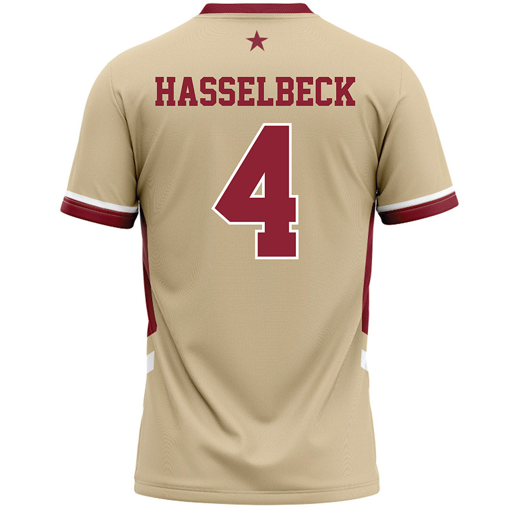 Boston College - NCAA Women's Lacrosse : Annabelle Hasselbeck - Gold Lacrosse Jersey