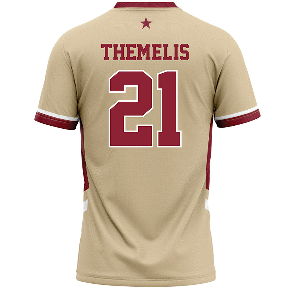 Boston College - NCAA Women's Lacrosse : Maria Themelis - Gold Lacrosse Jersey