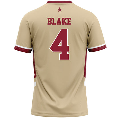 Boston College - NCAA Women's Lacrosse : Kelly Blake - Gold Lacrosse Jersey