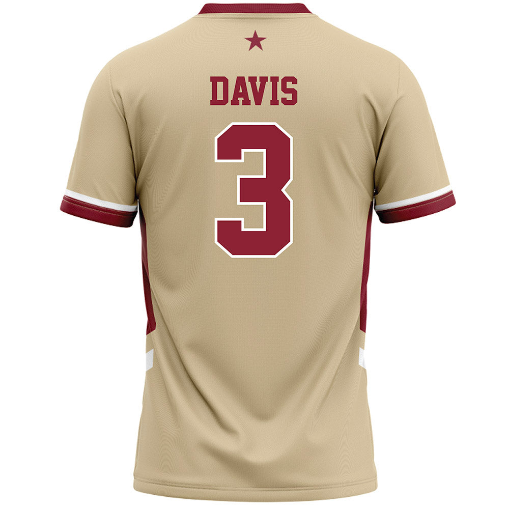 Boston College - NCAA Women's Lacrosse : McKenna Davis - Gold Lacrosse Jersey