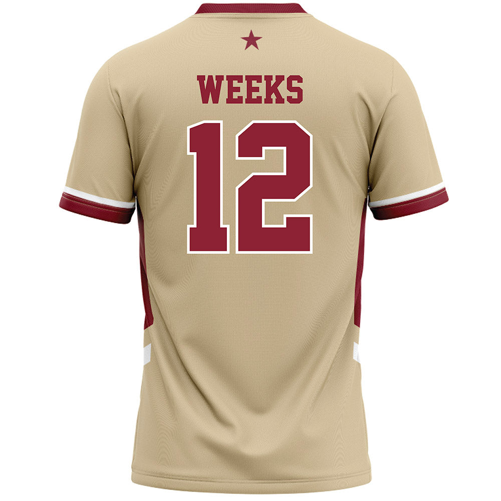 Boston College - NCAA Women's Lacrosse : Cassidy Weeks - Gold Lacrosse Jersey