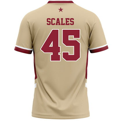 Boston College - NCAA Women's Lacrosse : Sydney Scales - Gold Lacrosse Jersey