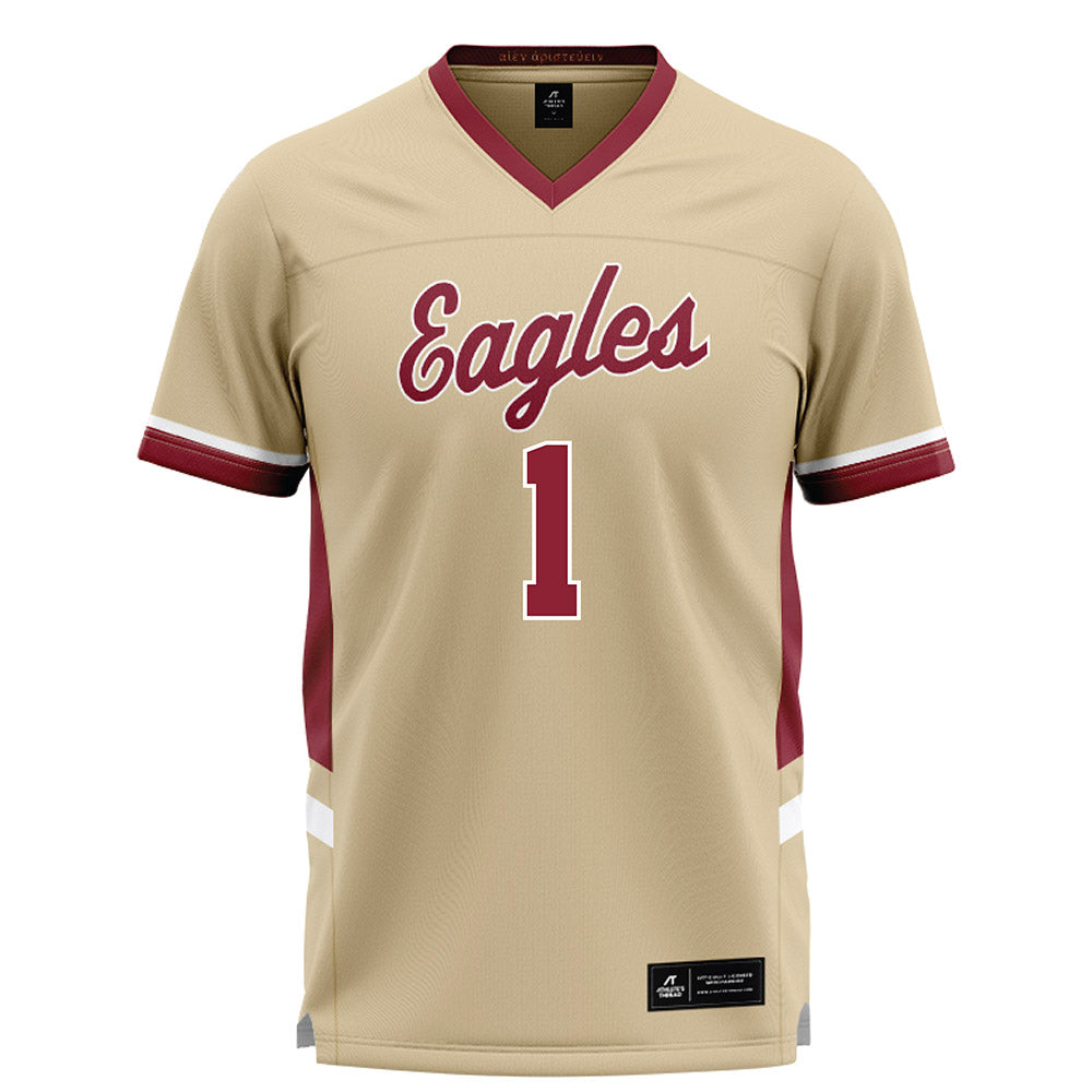 Boston College - NCAA Women's Lacrosse : Jordyn Krafchick - Gold Lacrosse Jersey -0