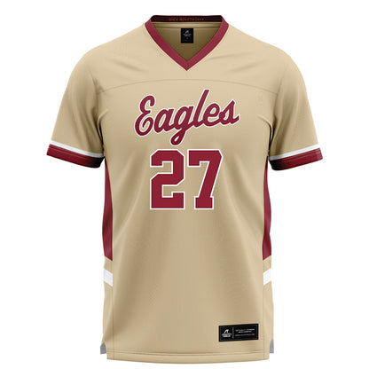 Boston College - NCAA Women's Lacrosse : Peyton Oliver - Gold Lacrosse Jersey