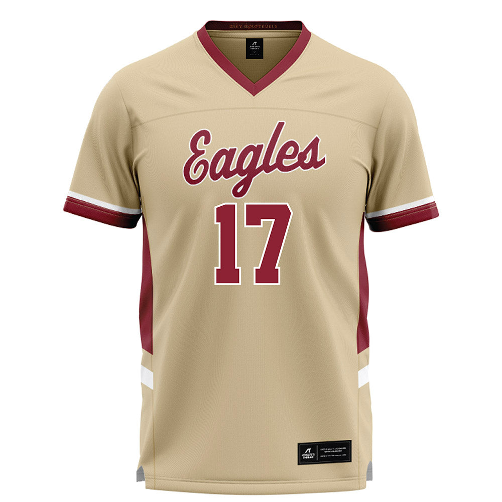 Boston College - NCAA Women's Lacrosse : Lauren Herlihy - Gold Lacrosse Jersey -0