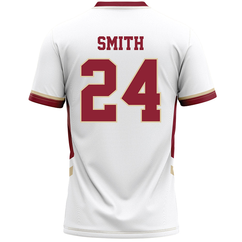 Boston College - NCAA Women's Lacrosse : Morgan Smith - White Lacrosse Jersey