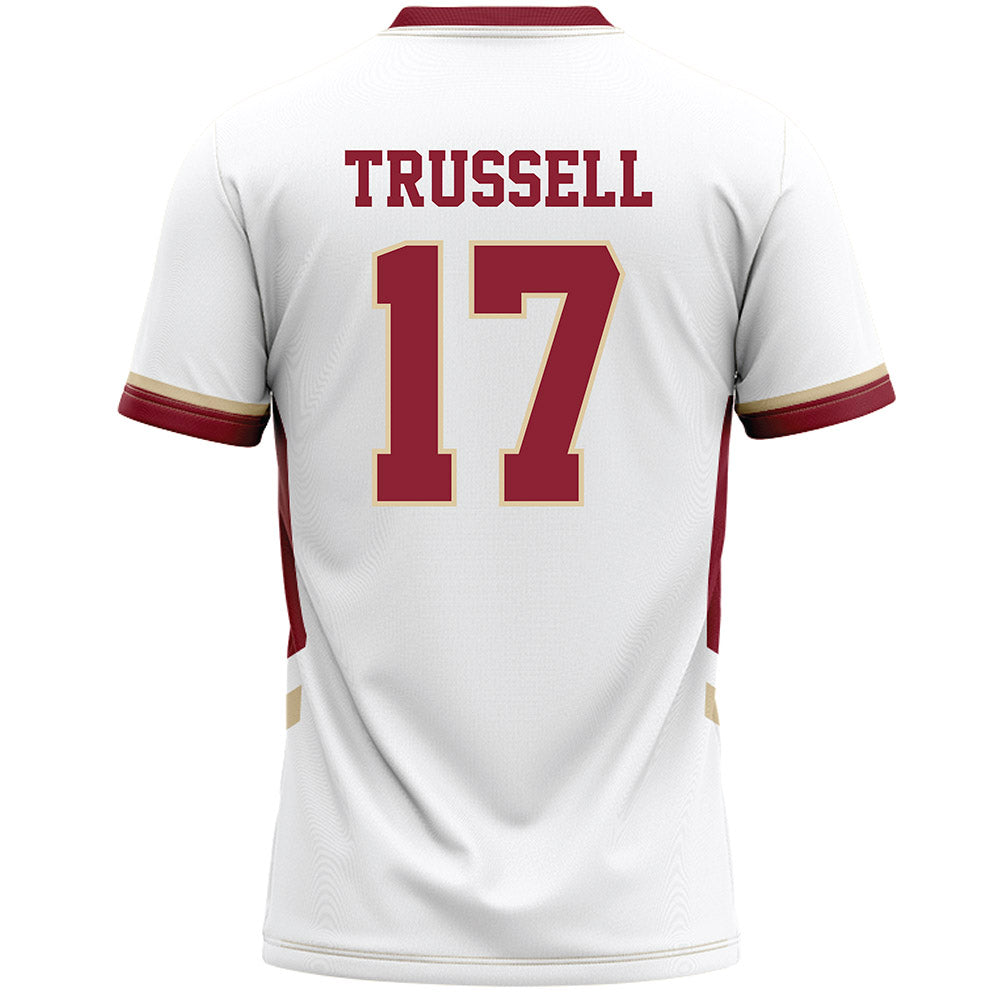 Boston College - NCAA Women's Lacrosse : Lila Trussell - White Lacrosse Jersey