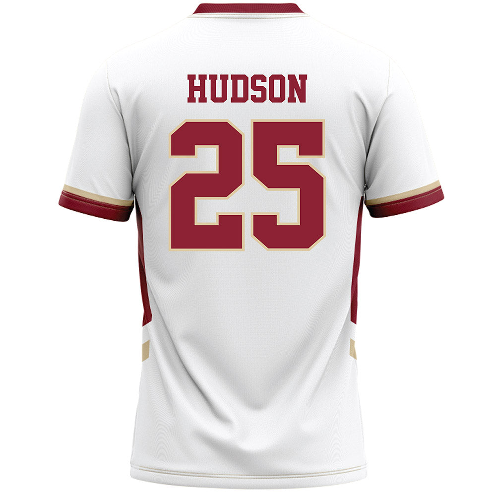 Boston College - NCAA Women's Lacrosse : Avery Hudson - White Lacrosse Jersey