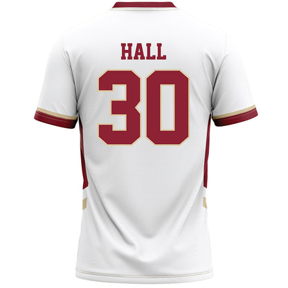 Boston College - NCAA Women's Lacrosse : Ali Hall - White Lacrosse Jersey