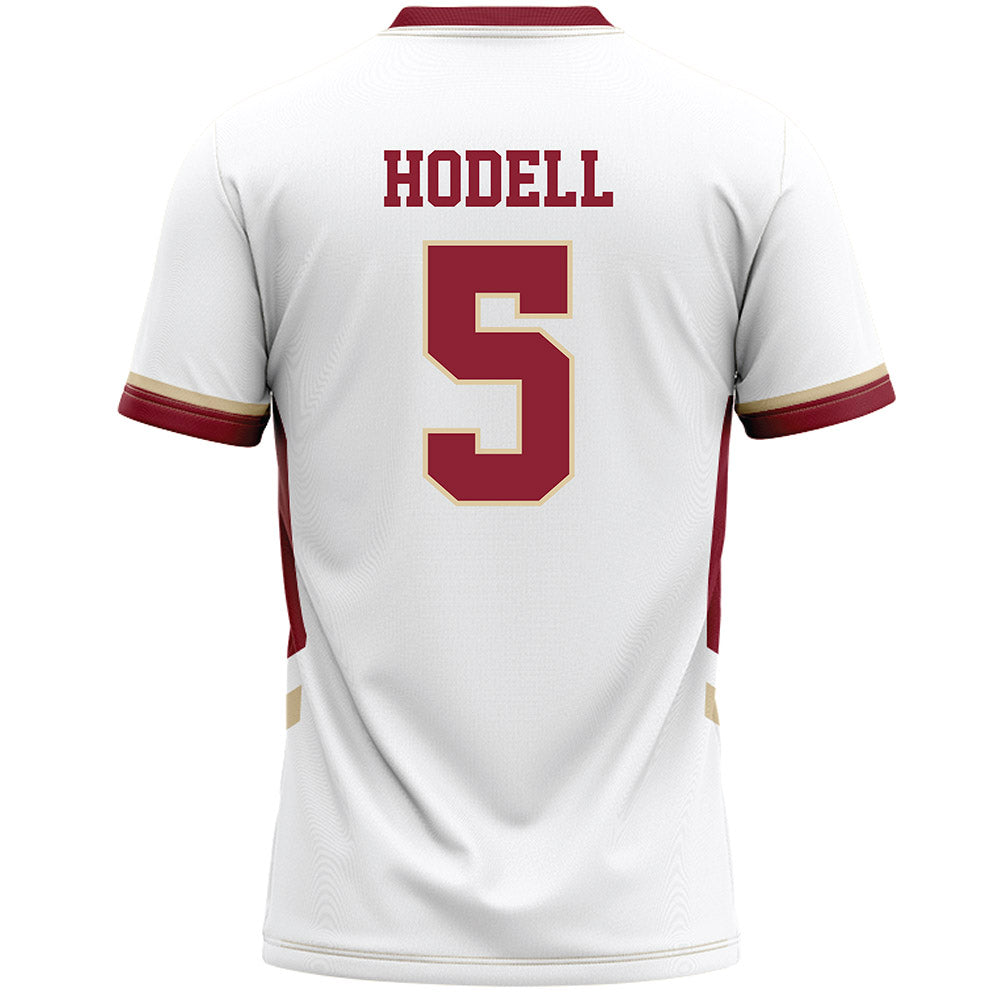 Boston College - NCAA Women's Lacrosse : Julia Hodell - White Lacrosse Jersey