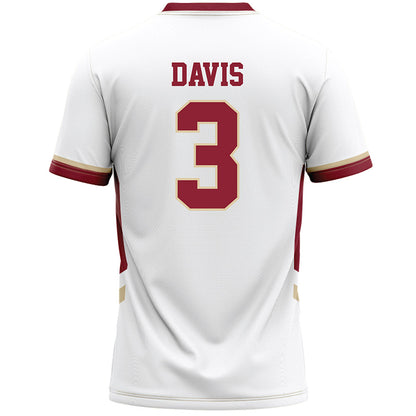 Boston College - NCAA Women's Lacrosse : McKenna Davis - White Lacrosse Jersey