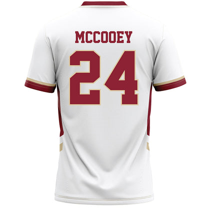 Boston College - NCAA Women's Lacrosse : MaryHelen McCooey - White Lacrosse Jersey -1