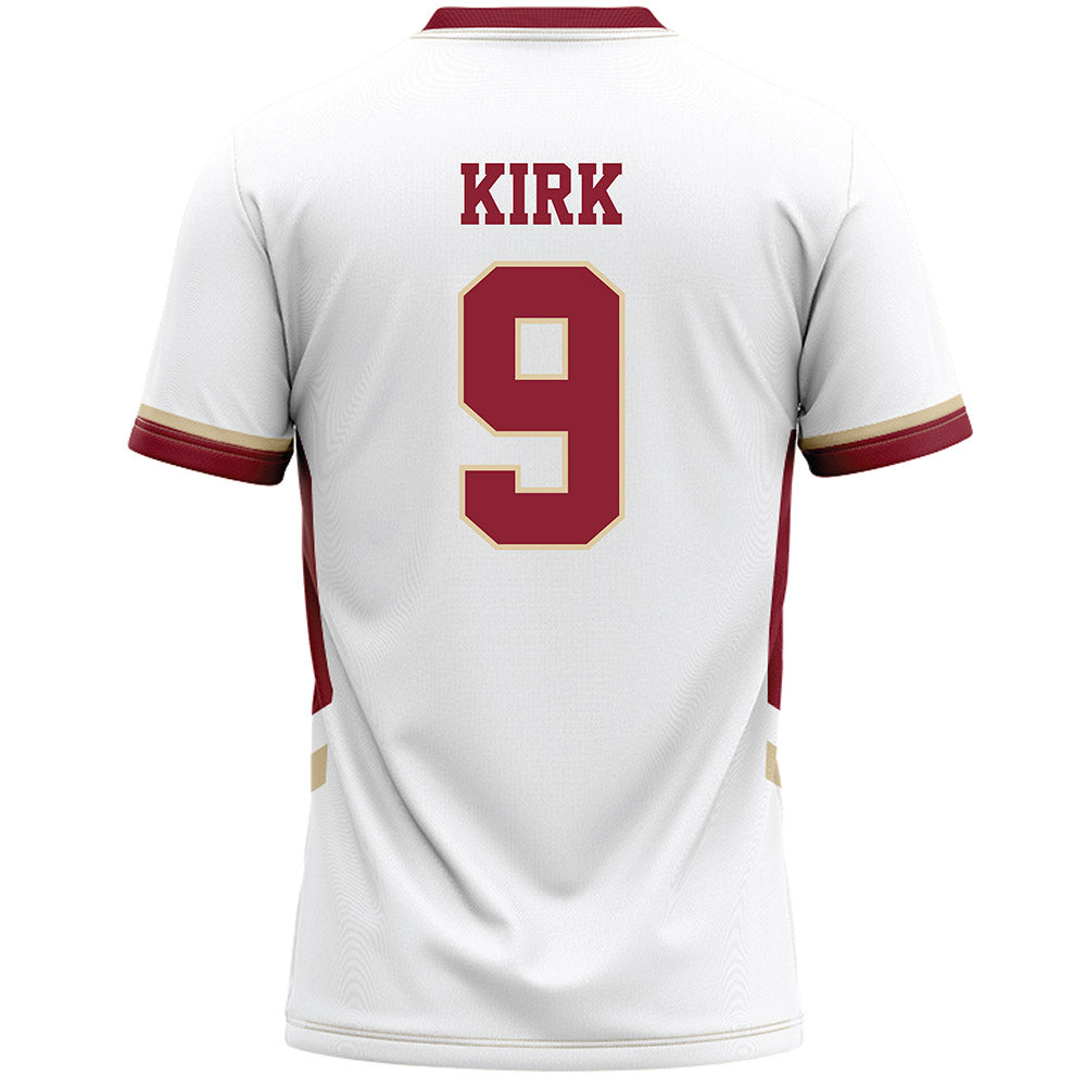 Boston College - NCAA Women's Lacrosse : Elizabeth Kirk - White Lacrosse Jersey