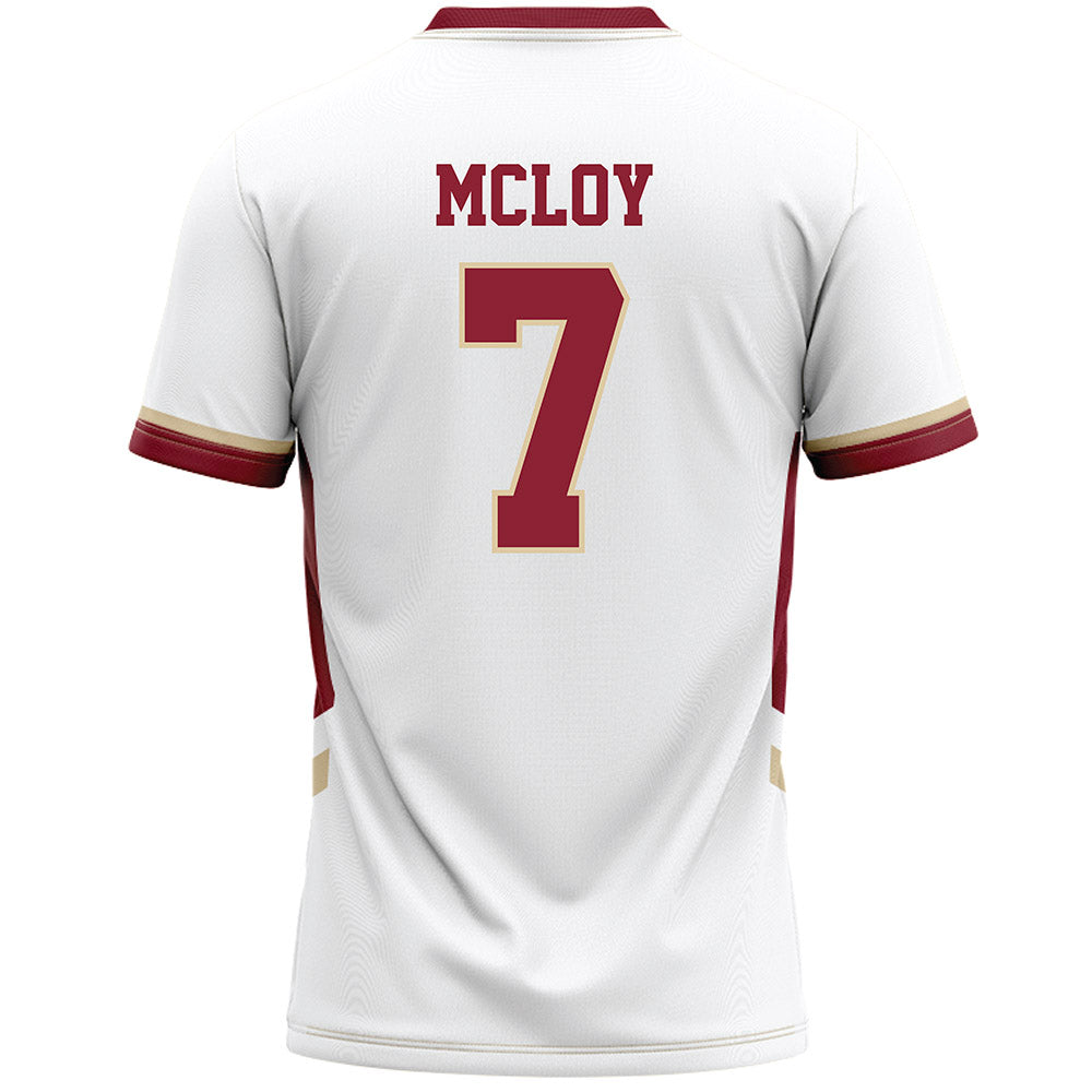 Boston College - NCAA Women's Lacrosse : Brooke McLoy - White Lacrosse Jersey