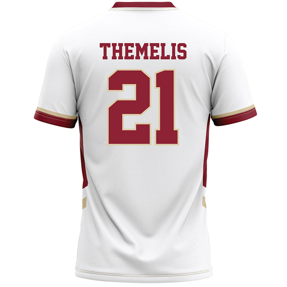 Boston College - NCAA Women's Lacrosse : Maria Themelis - White Lacrosse Jersey