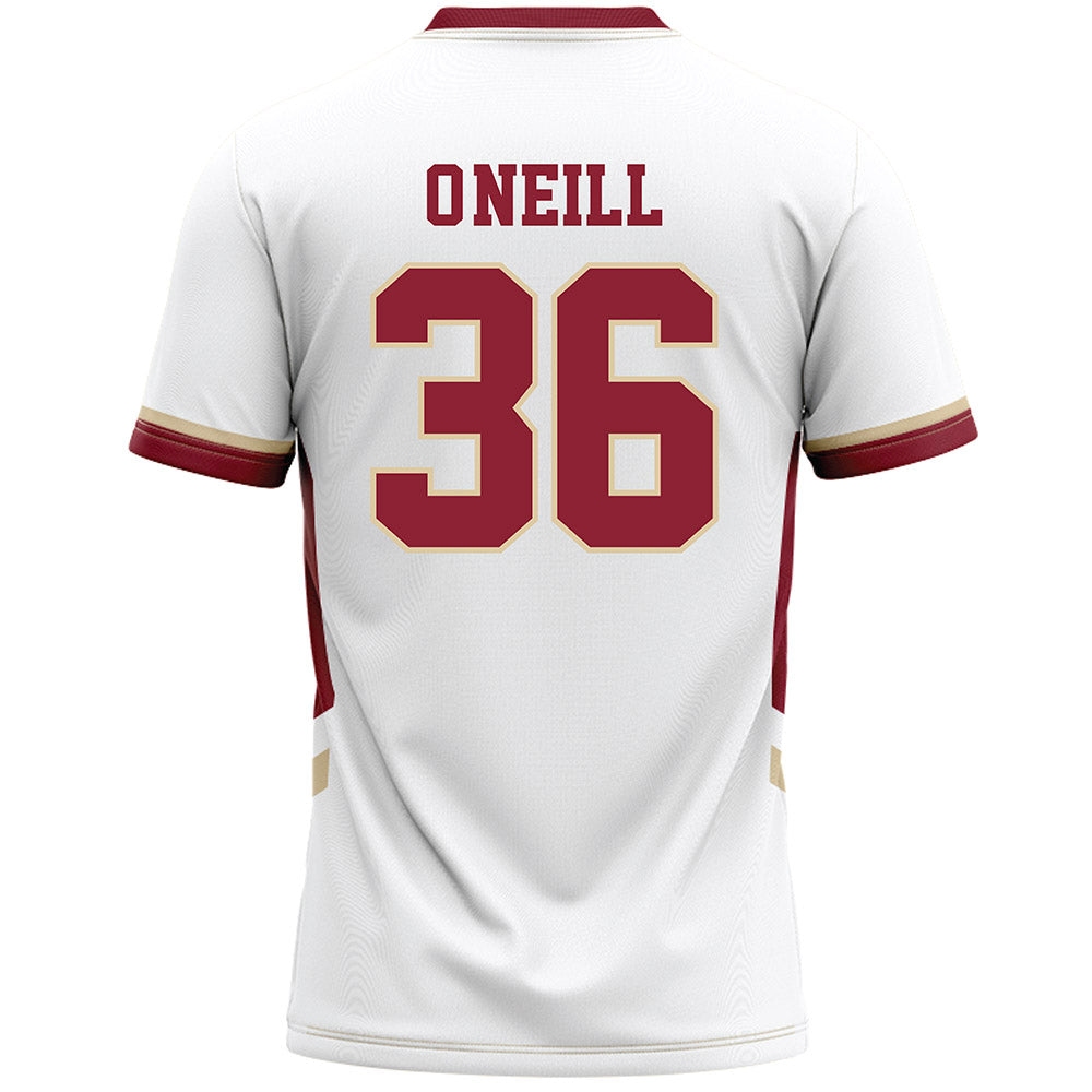 Boston College - NCAA Women's Lacrosse : Lizzie O'Neill - White Lacrosse Jersey