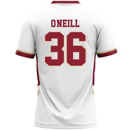 Boston College - NCAA Women's Lacrosse : Lizzie O'Neill - White Lacrosse Jersey