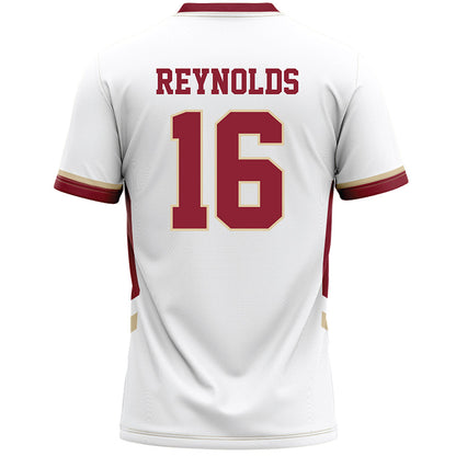 Boston College - NCAA Women's Lacrosse : Andrea Reynolds - White Lacrosse Jersey