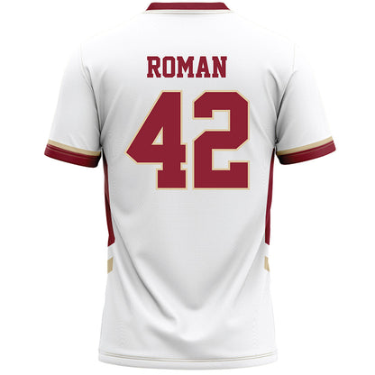 Boston College - NCAA Women's Lacrosse : Hunter Roman - White Lacrosse Jersey