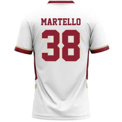 Boston College - NCAA Women's Lacrosse : Kayla Martello - White Lacrosse Jersey