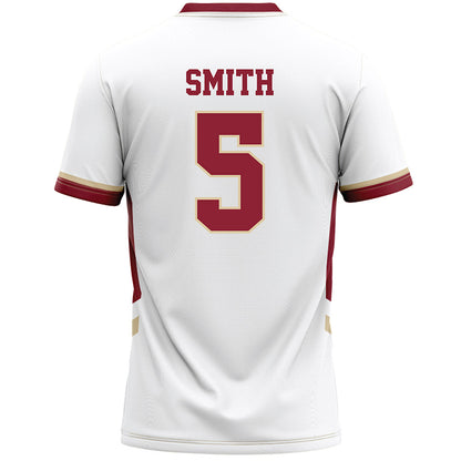 Boston College - NCAA Women's Lacrosse : Belle Smith - White Lacrosse Jersey