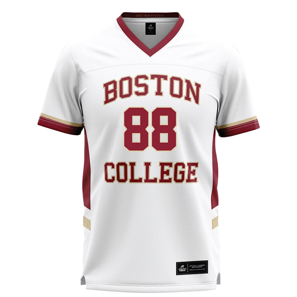 Boston College - NCAA Women's Lacrosse : Shea Dolce - White Lacrosse Jersey -0