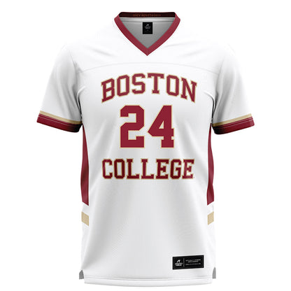 Boston College - NCAA Women's Lacrosse : MaryHelen McCooey - White Lacrosse Jersey -0