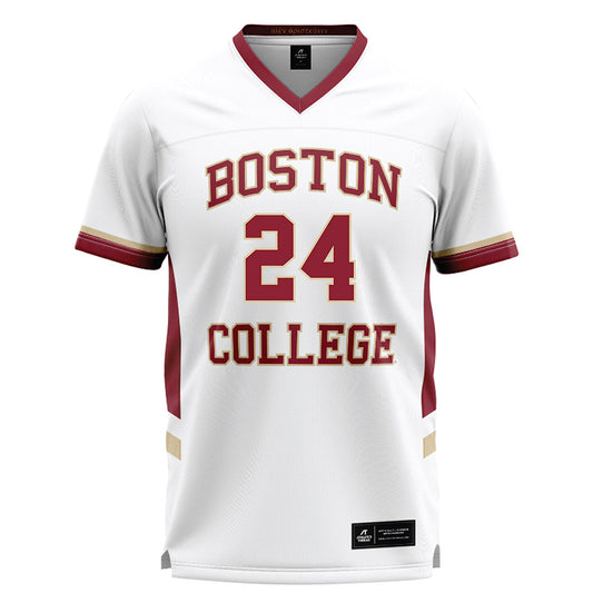 Boston College - NCAA Women's Lacrosse : MaryHelen McCooey - White Lacrosse Jersey -0