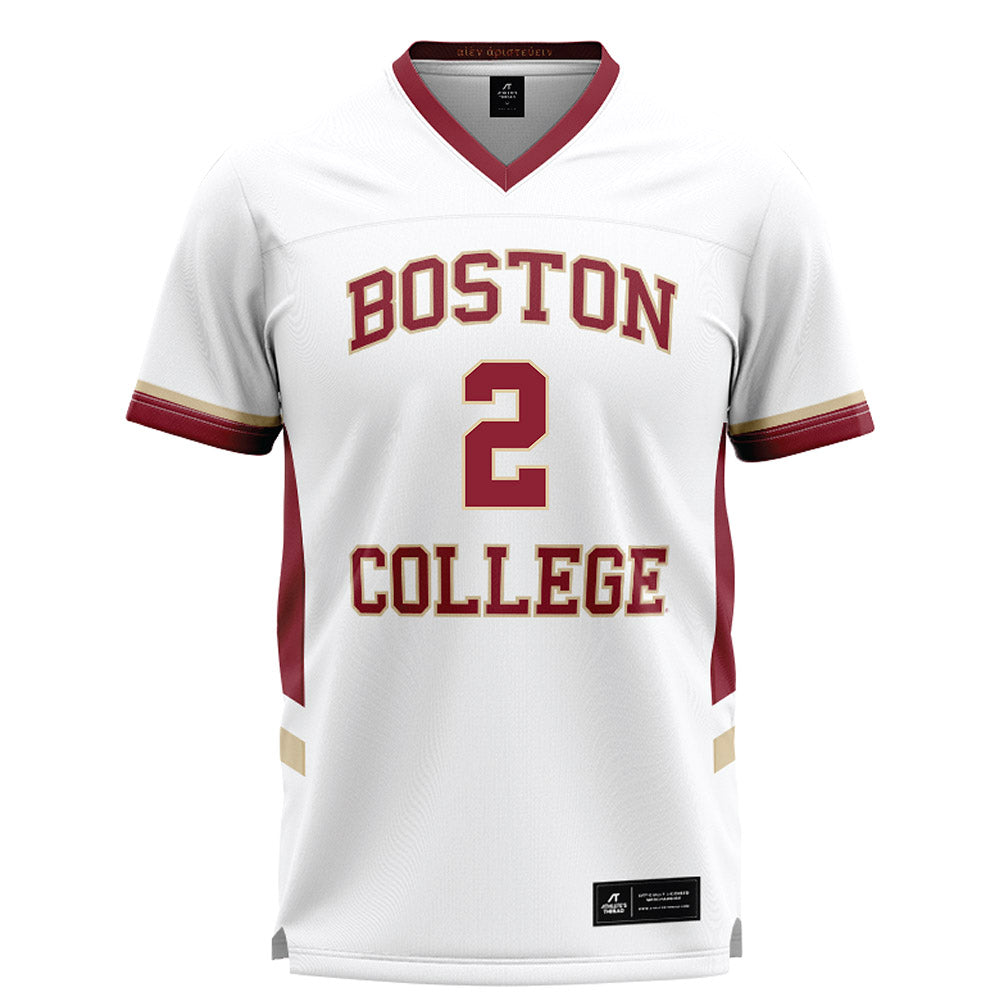 Boston College - NCAA Women's Lacrosse : Lily Kondas - White Lacrosse Jersey -0