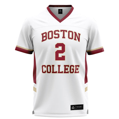 Boston College - NCAA Women's Lacrosse : Lily Kondas - White Lacrosse Jersey -0