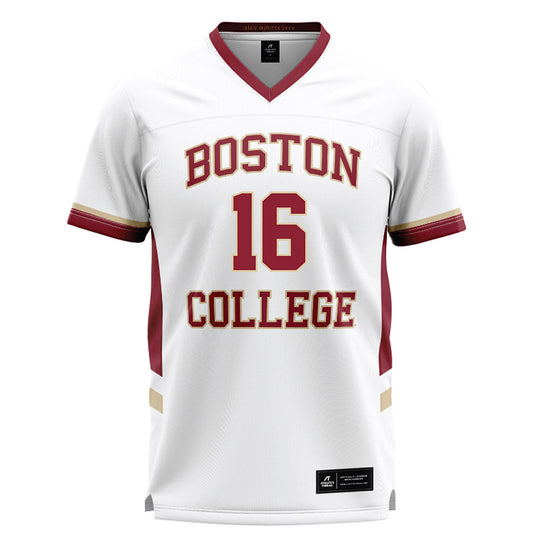 Boston College - NCAA Women's Lacrosse : Emma Claire Quinn - White Lacrosse Jersey