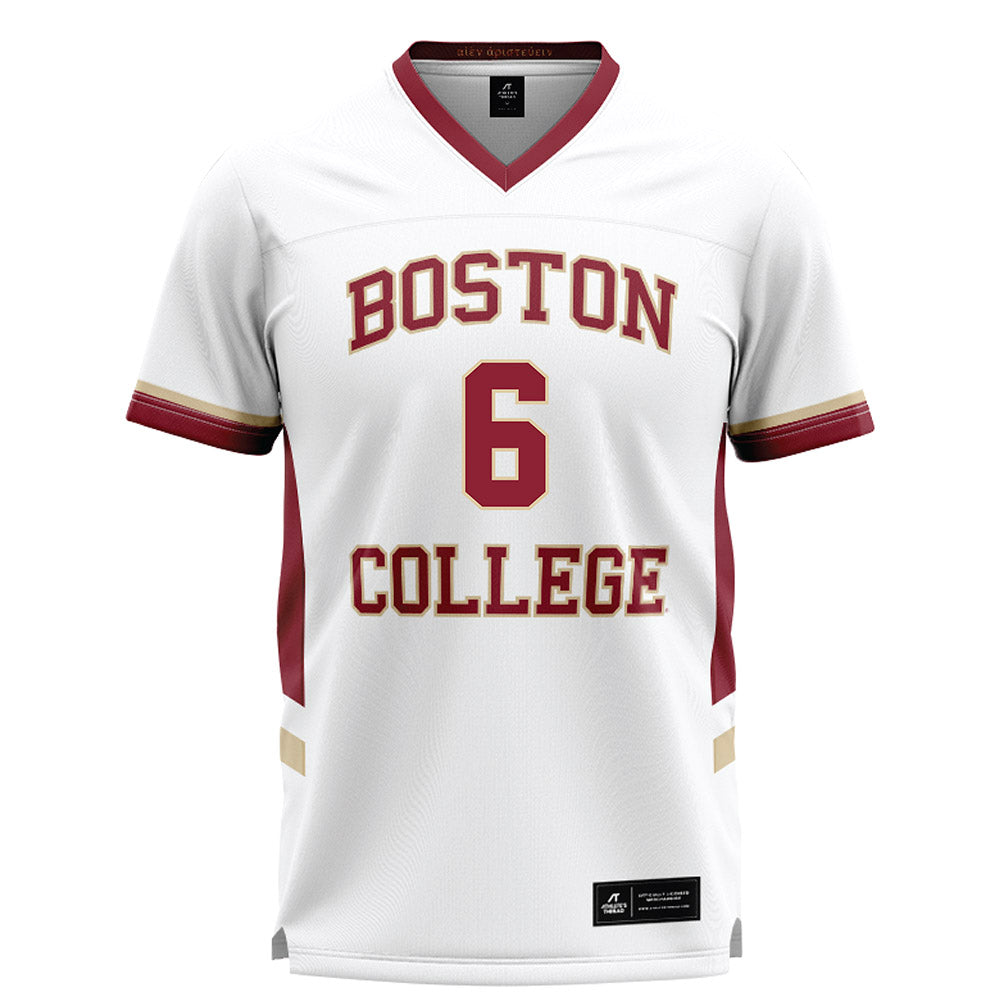 Boston College - NCAA Women's Lacrosse : Hanna Davis - White Lacrosse Jersey -0