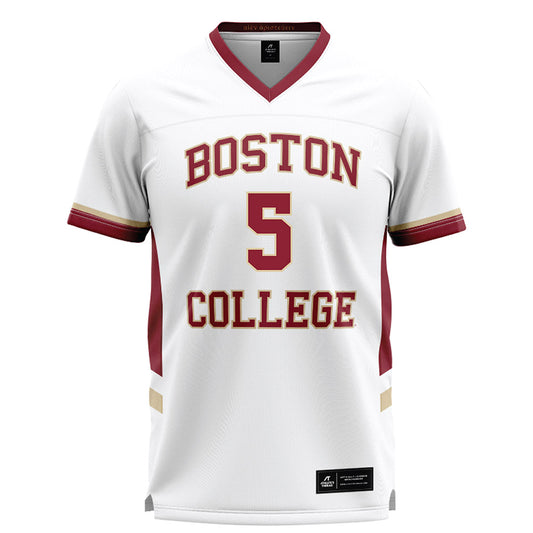 Boston College - NCAA Women's Lacrosse : Belle Smith - White Lacrosse Jersey