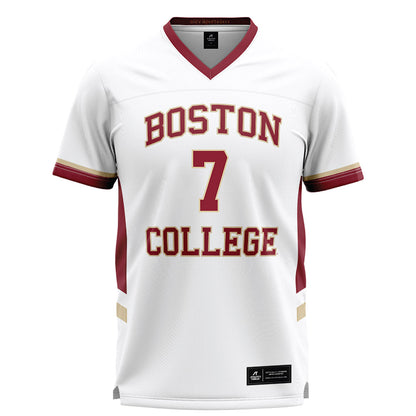 Boston College - NCAA Women's Lacrosse : Brooke McLoy - White Lacrosse Jersey