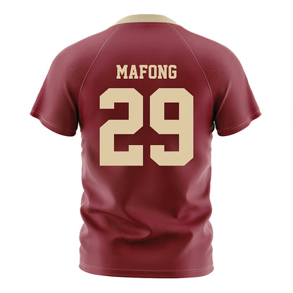 Boston College - NCAA Men's Soccer : Dylan Mafong - Maroon Soccer Jersey-1