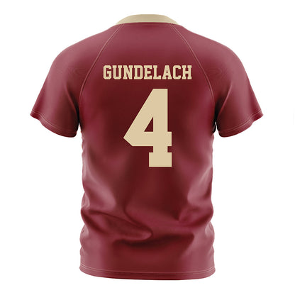 Boston College - NCAA Men's Soccer : Moritz Gundelach - Maroon Soccer Jersey-1