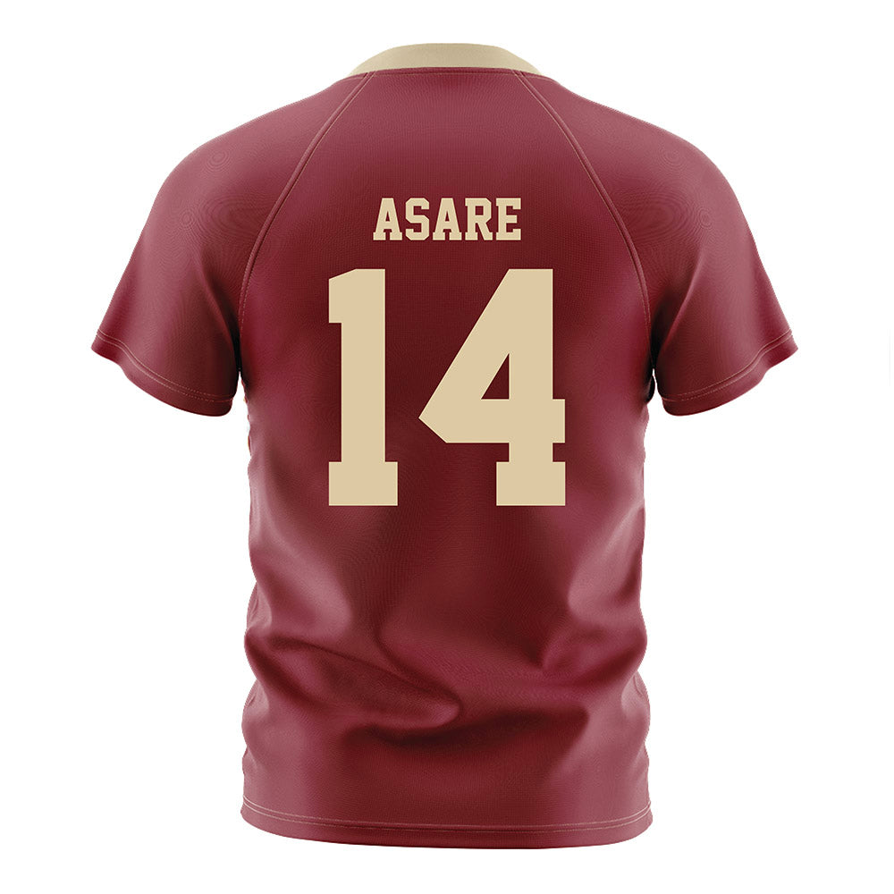 Boston College - NCAA Men's Soccer : Michael Asare - Maroon Soccer Jersey