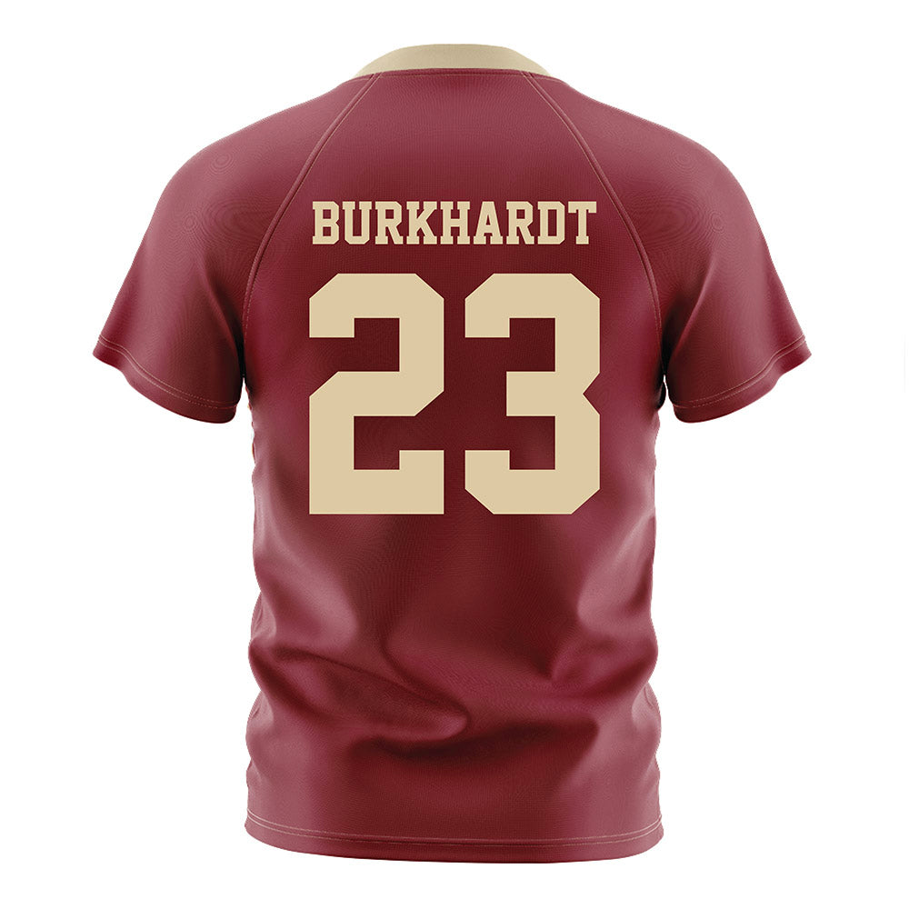 Boston College - NCAA Men's Soccer : Jack Burkhardt - Maroon Soccer Jersey-1