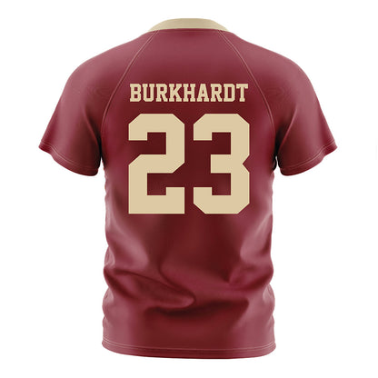 Boston College - NCAA Men's Soccer : Jack Burkhardt - Maroon Soccer Jersey-1