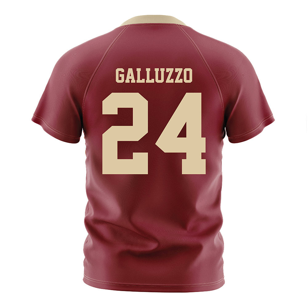 Boston College - NCAA Men's Soccer : Devon Galluzzo - Maroon Soccer Jersey-1