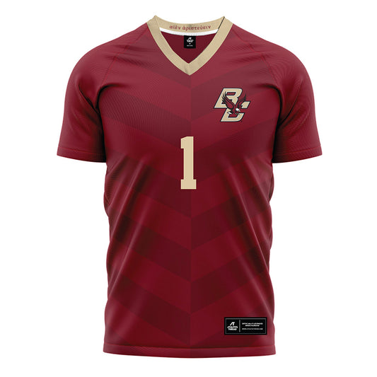 Boston College - NCAA Men's Soccer : Patrick Donovan - Maroon Soccer Jersey-0