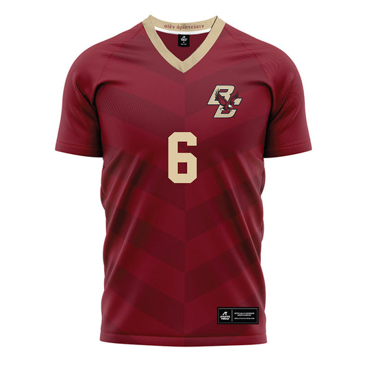 Boston College - NCAA Men's Soccer : Bryan Toro - Maroon Soccer Jersey