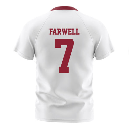 Boston College - NCAA Men's Soccer : Aidan Farwell - White Soccer Jersey